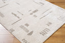 Fossay Shag FSG-2304 Light Beige / Medium Gray Rug