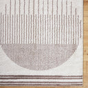 Fossay Shag FSG-2305 Dark Brown / Light Beige Rug