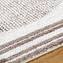 Fossay Shag FSG-2305 Dark Brown / Light Beige Rug