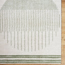 Fossay Shag FSG-2307 Grass Green / Light Beige Rug