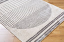 Fossay Shag FSG-2308 Charcoal / Light Beige Rug