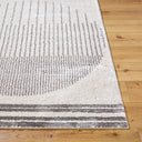 Fossay Shag FSG-2308 Charcoal / Light Beige Rug