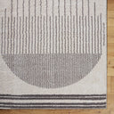 Fossay Shag FSG-2308 Charcoal / Light Beige Rug