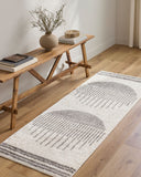 Fossay Shag FSG-2308 Charcoal / Light Beige Rug