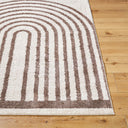 Fossay Shag FSG-2310 Dark Brown / Light Beige Rug