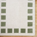 Fossay Shag FSG-2315 Grass Green / Light Beige Rug