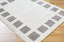 Fossay Shag FSG-2316 Charcoal / Light Beige Rug
