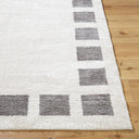 Fossay Shag FSG-2316 Charcoal / Light Beige Rug