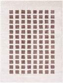 Fossay Shag FSG-2318 Dark Brown / Light Beige Rug
