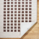 Fossay Shag FSG-2318 Dark Brown / Light Beige Rug
