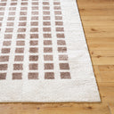 Fossay Shag FSG-2318 Dark Brown / Light Beige Rug