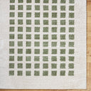 Fossay Shag FSG-2320 Grass Green / Light Beige Rug