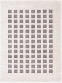 Fossay Shag FSG-2321 Charcoal / Light Beige Rug