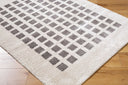 Fossay Shag FSG-2321 Charcoal / Light Beige Rug