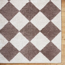 Fossay Shag FSG-2323 Dark Brown / Light Beige Rug
