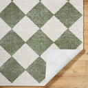 Fossay Shag FSG-2325 Grass Green / Light Beige Rug