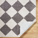 Fossay Shag FSG-2326 Charcoal / Light Beige Rug