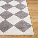 Fossay Shag FSG-2326 Charcoal / Light Beige Rug