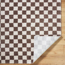 Fossay Shag FSG-2328 Dark Brown / Light Beige Rug