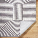 Fossay Shag FSG-2334 Charcoal / Light Beige Rug