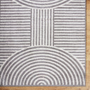 Fossay Shag FSG-2334 Charcoal / Light Beige Rug