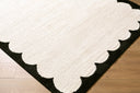 Fossay Shag FSG-2342 Black / Cream Rug