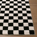 Fossay Shag FSG-2347 Black / Cream Rug