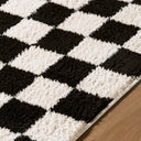 Fossay Shag FSG-2347 Black / Cream Rug