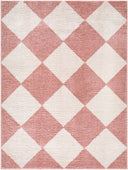 Fossay Shag FSG-2355 Ivory / Rose Rug
