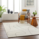 Granada GND-2345 Dark Brown / Ivory Rug