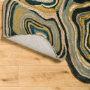Gypsy GYP-201 Cream / Dark Blue Rug