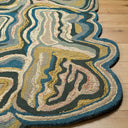 Gypsy GYP-201 Cream / Dark Blue Rug