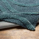 Hudson Shag HDS-2304 Dark Blue / Dusty Sage Rug