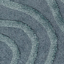 Hudson Shag HDS-2304 Dark Blue / Dusty Sage Rug