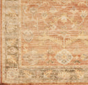 Hillcrest HIL-9009 Brown / Burgandy Rug