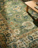 Hillcrest HIL-9017 Dusty Sage / Light Sage Rug