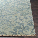 Hillcrest HIL-9036 Blue / Light Sage Rug