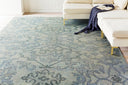 Hillcrest HIL-9036 Blue / Light Sage Rug