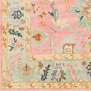 Hillcrest HIL-9044 Bright Yellow / Brown Rug