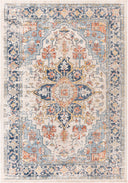 Huntington Beach HTB-2300 Cream / Denim Rug