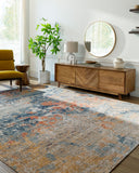 Huntington Beach HTB-2325 Aqua / Cream Rug