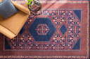 Haven HVN-1216 Burgundy / Magenta Rug