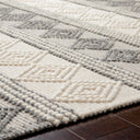 Hygge HYG-2300 Charcoal / White Rug