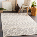 Hygge HYG-2305 Charcoal / White Rug