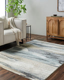Hyde Park HYP-2304 Aqua / Black Rug