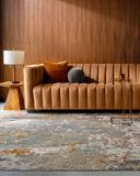 Imola IML-1010 Burgundy / Charcoal Rug