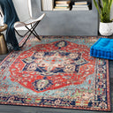 Iris IRS-2308 Beige / Burnt Orange Rug