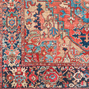 Iris IRS-2310 Beige / Dark Blue Rug