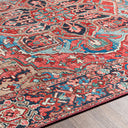 Iris IRS-2310 Beige / Dark Blue Rug