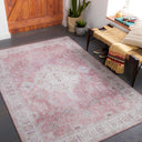 Iris IRS-2321 Blush / Brown Rug